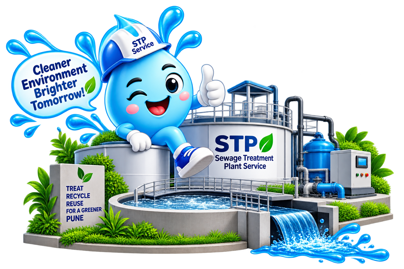 STP water treatment