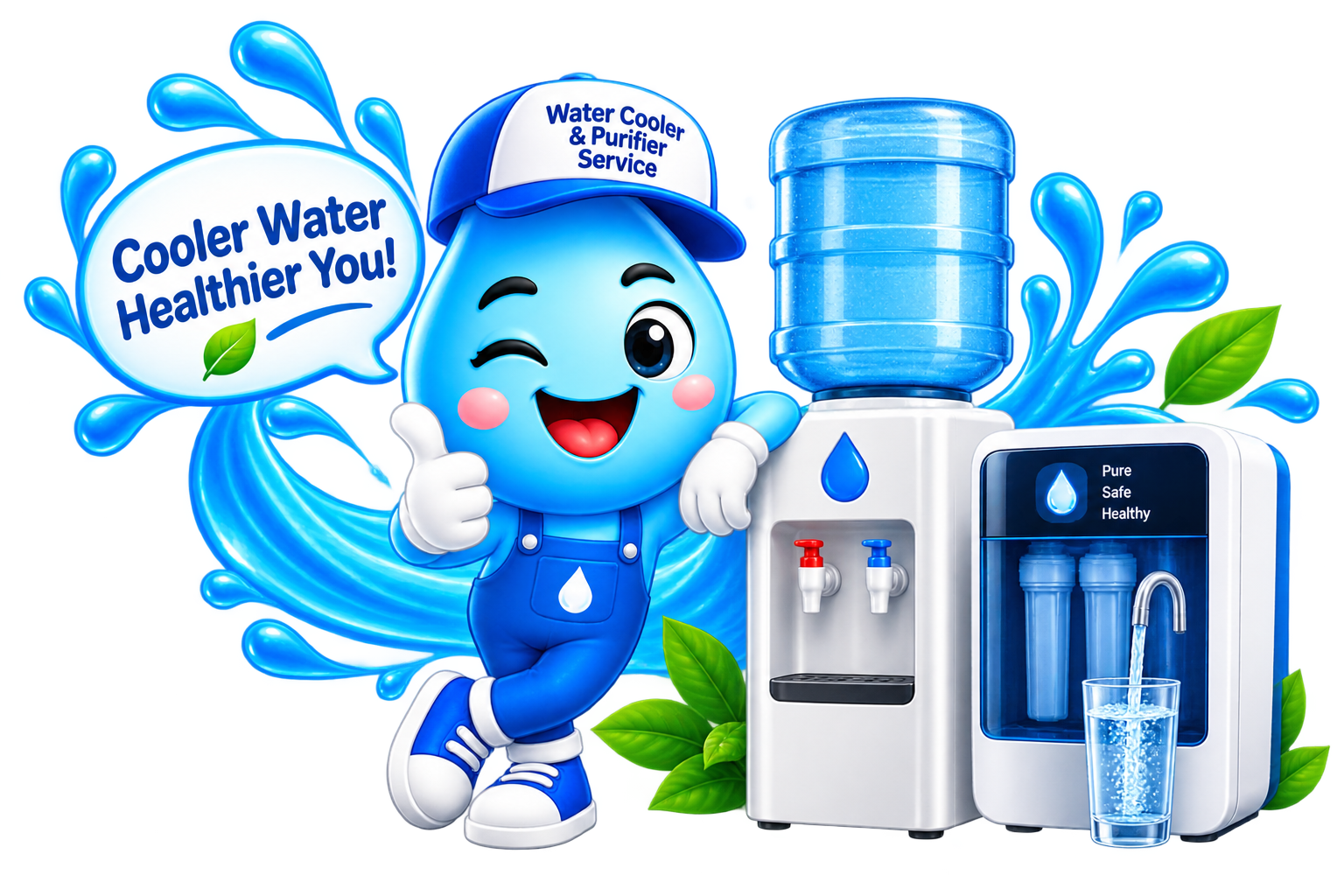 Water cooler and purifier