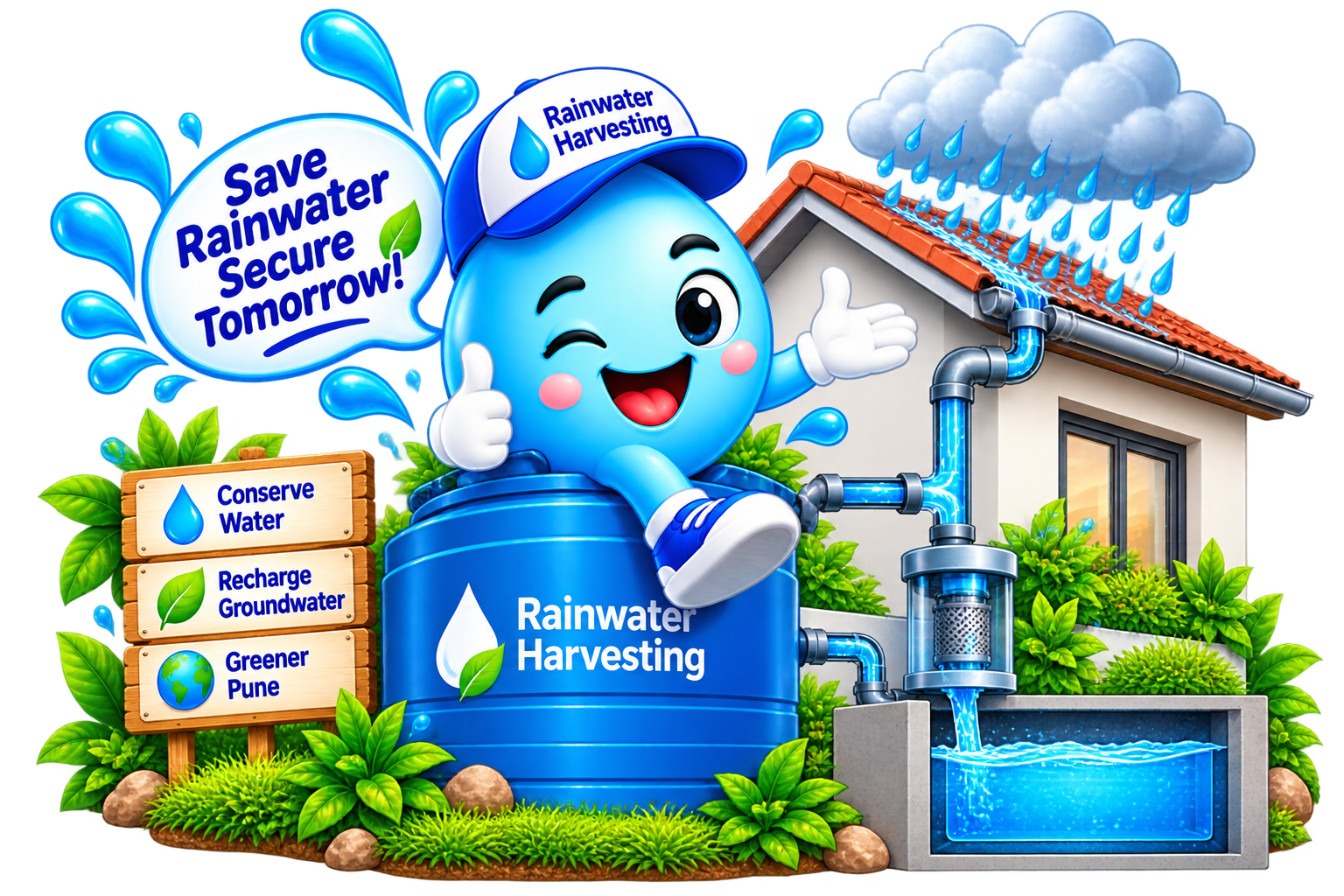 Rain water harvesting
