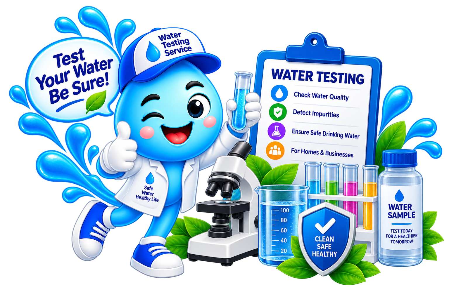 Water testing laboratory